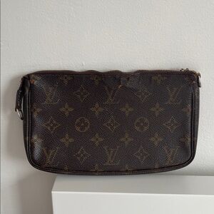 Louis Vuitton Brown Monogram Clutch